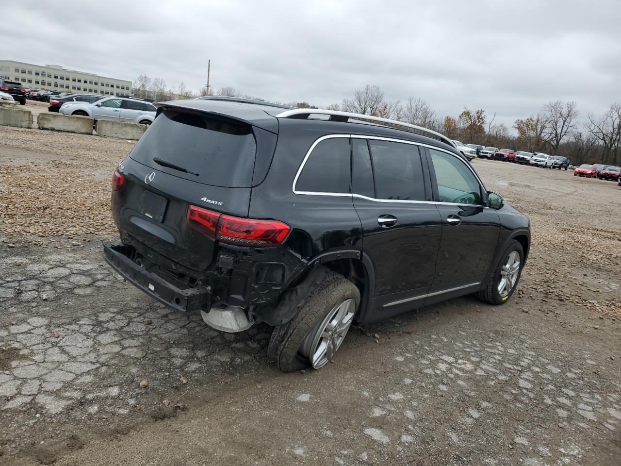 2021 Mercedes-Benz GLB VIN W1N4M4HBXMW115445 Copart auction photo, rear end damage thumbnail 3