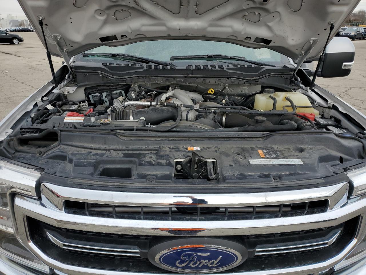 2022 Ford F350 VIN 1FT8W3BT0NEF39643 Copart auction photo, side damage thumbnail 12