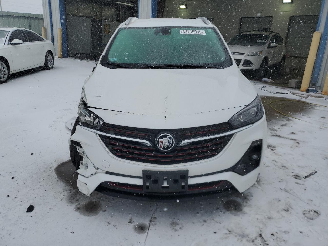 2021 Buick Encore VIN KL4MMDS20MB063244 Copart auction photo, front end / side damage thumbnail 5