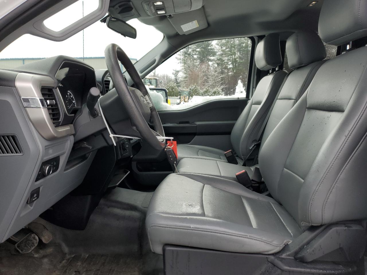 2021 Ford F-150 VIN 1FTEX1EBXMFB97957 Copart auction photo, front end damage thumbnail 7