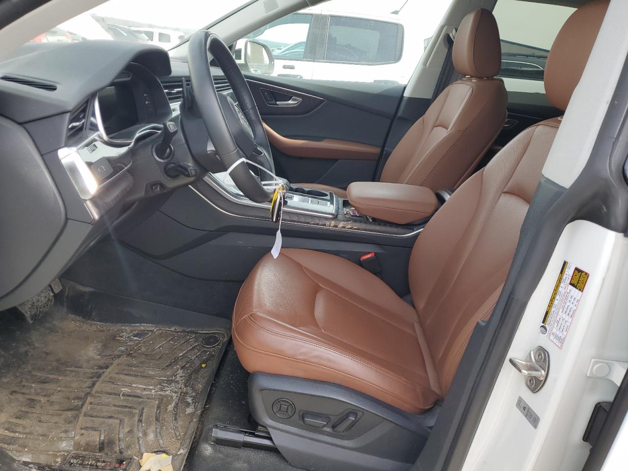 2022 Audi Q8 VIN WA1BVBF10ND029207 Copart auction photo, rear end damage thumbnail 7