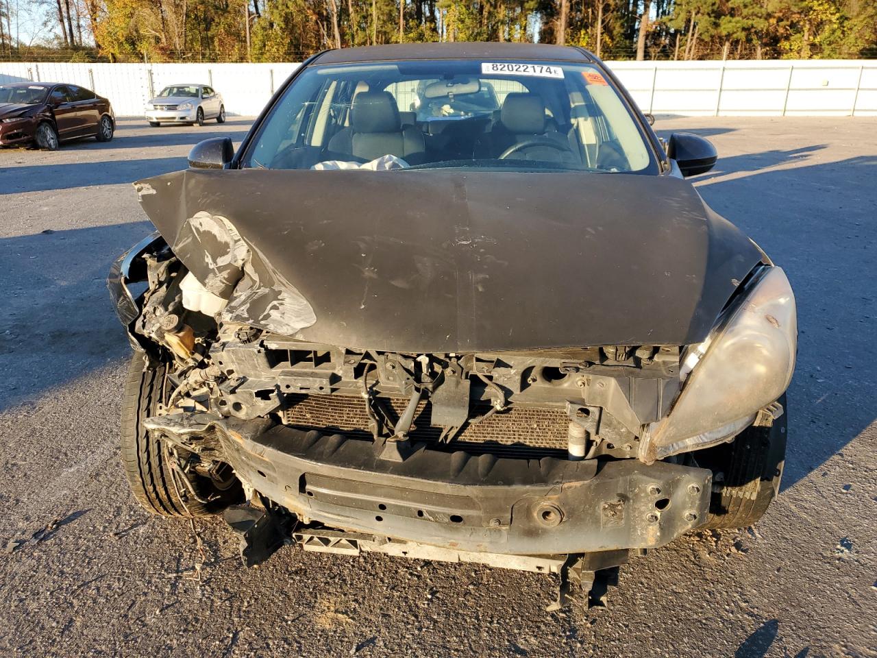 2010 Mazda 3 VIN JM1BL1H59A1262004 Copart auction photo, front end / undercarriage damage thumbnail 5
