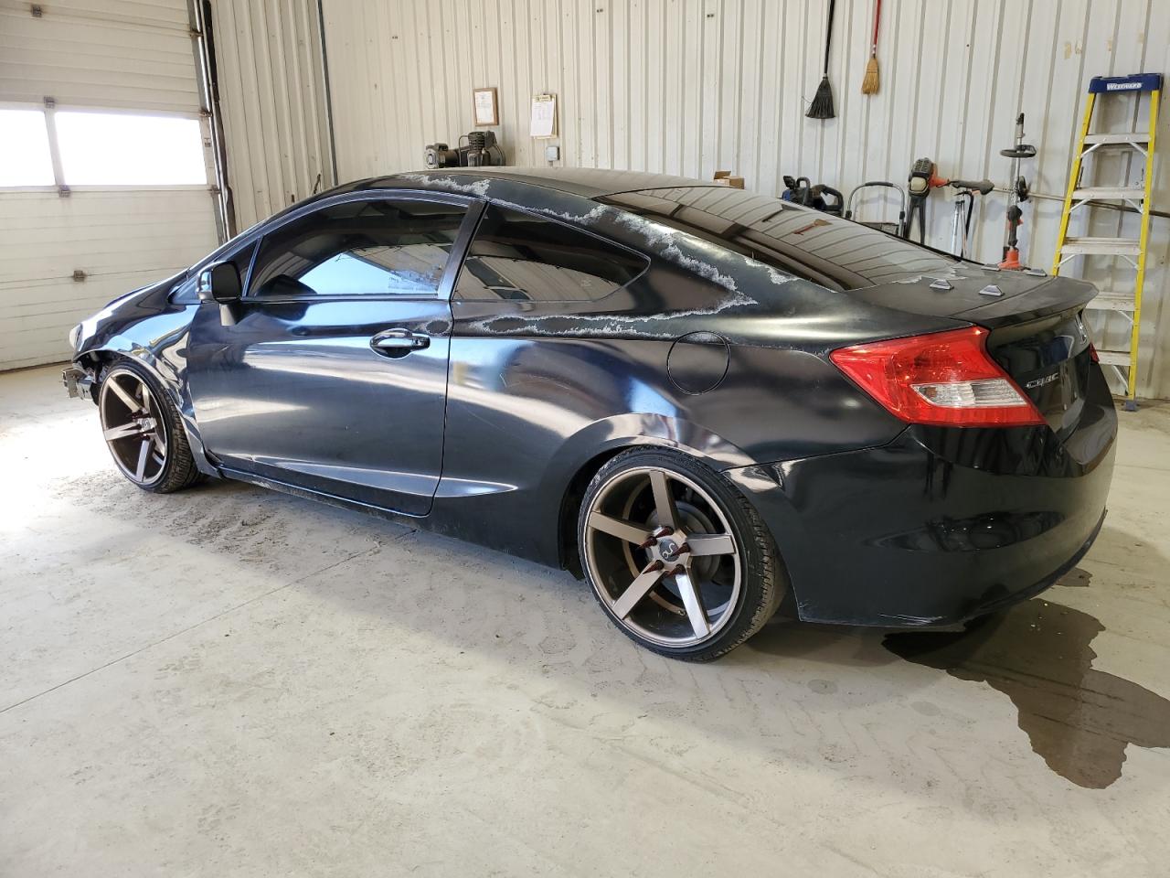2013 Honda Civic VIN 2HGFG3B5XDH507345 Copart auction photo, front end damage thumbnail 2