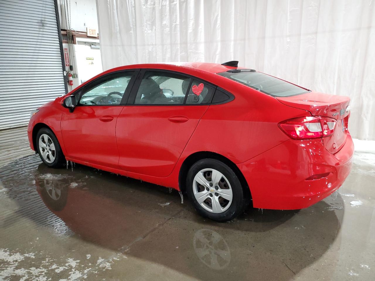 2017 Chevrolet Cruze VIN 1G1BC5SM9H7213165 Copart auction photo, front end damage thumbnail 2