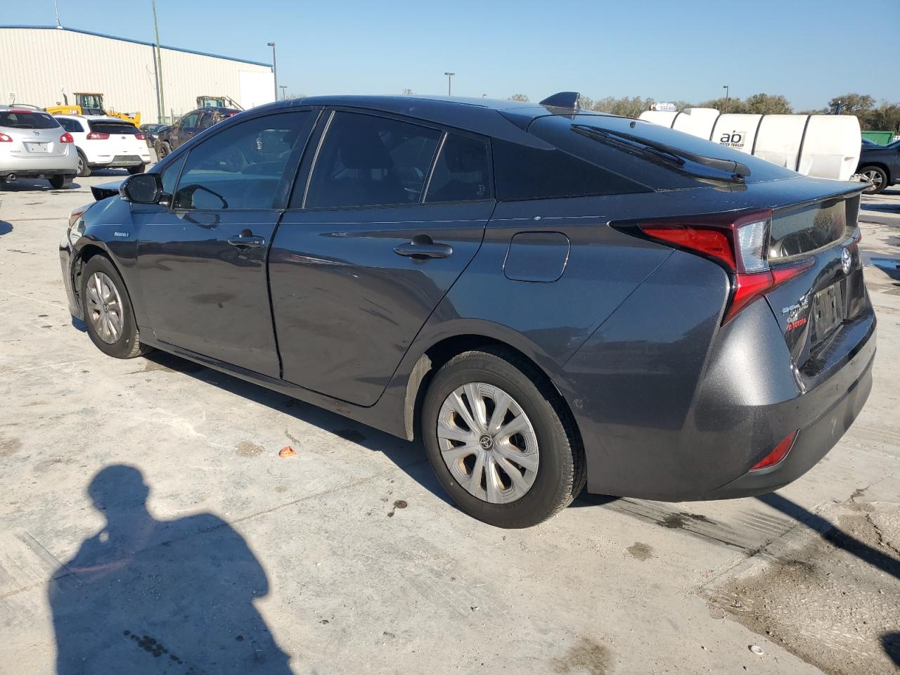 2020 Toyota Prius VIN JTDKARFU4L3123470 Copart auction photo, front end damage thumbnail 2