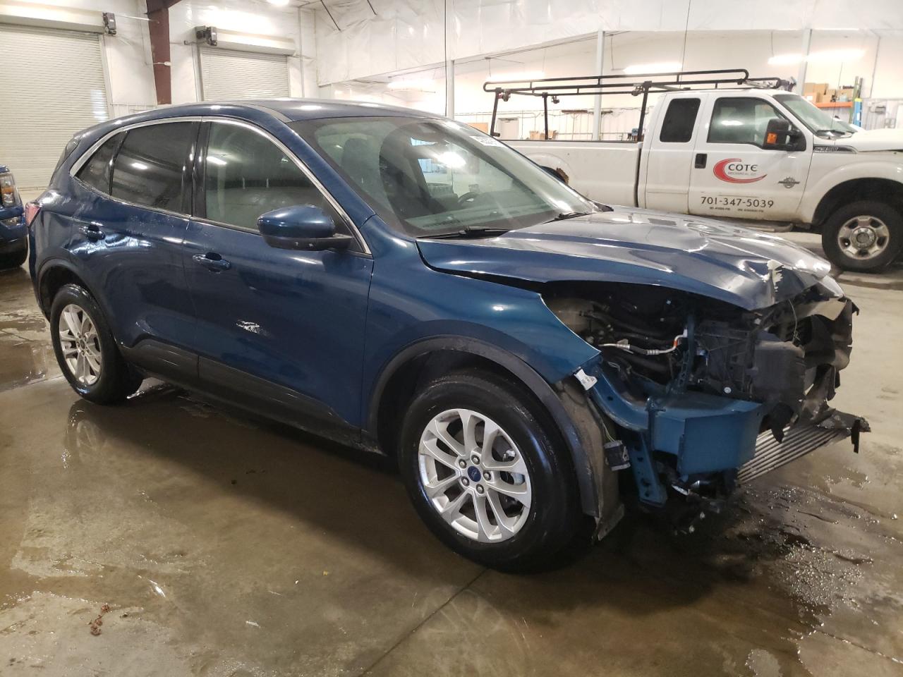 2020 Ford Escape VIN 1FMCU9G69LUB93127 Copart auction photo, front end damage thumbnail 4