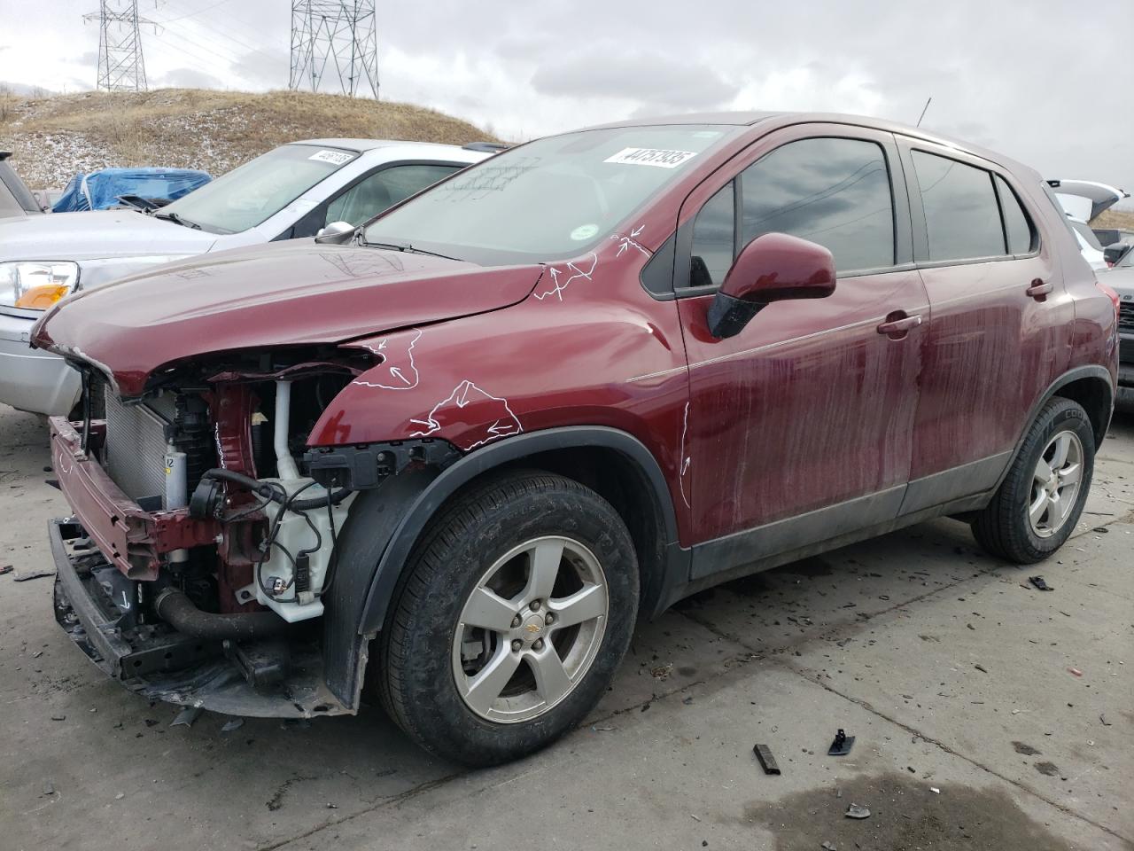 2016 Chevrolet Trax VIN 3GNCJNSB4GL266230