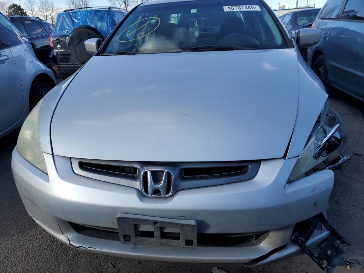 2004 Honda Accord VIN 1HGCM56684A164821 Copart auction photo, front end damage thumbnail 5