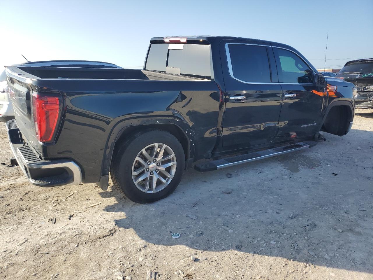 2019 GMC Sierra VIN 1GTP8DED9KZ149001 Copart auction photo, all over / vandalism damage thumbnail 3