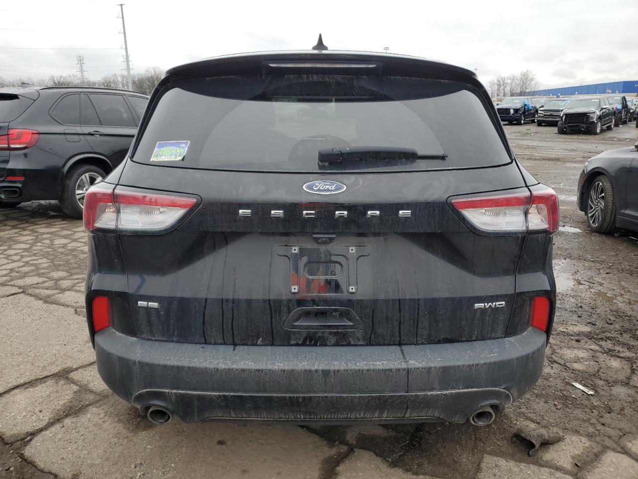 2022 Ford Escape VIN 1FMCU9G66NUA23553 Copart auction photo, front end damage thumbnail 6