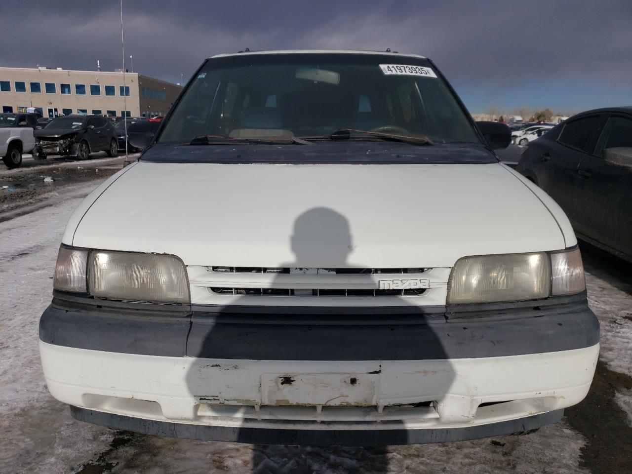 1990 Mazda MPV VIN JM3LV522XL0249461 Copart auction photo, rear end / hail damage thumbnail 5