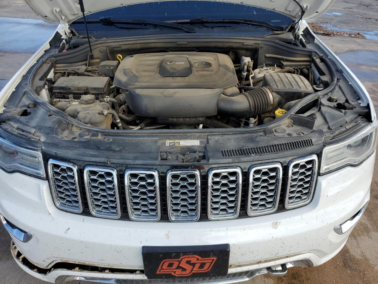 2019 Jeep Grand Cherokee VIN 1C4RJECG2KC533320 Copart auction photo, front end / rear end damage thumbnail 12