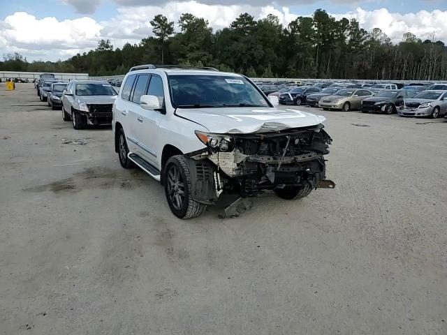 2013 Lexus LX VIN JTJHY7AX2D4101973 Copart auction photo, front end damage thumbnail 12