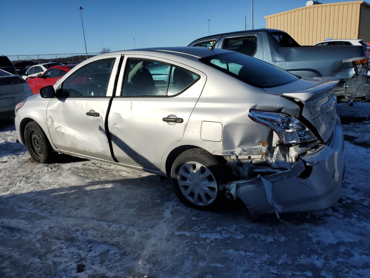 2017 Nissan Versa VIN 3N1CN7AP0HL829493 Copart auction photo, side / rear end damage thumbnail 2