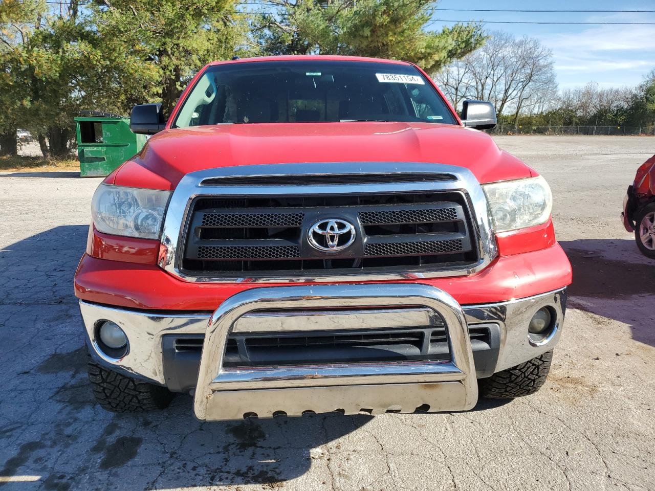 2010 Toyota Tundra VIN 5TFEY5F15AX081856 Copart auction photo, side / rear end damage thumbnail 5