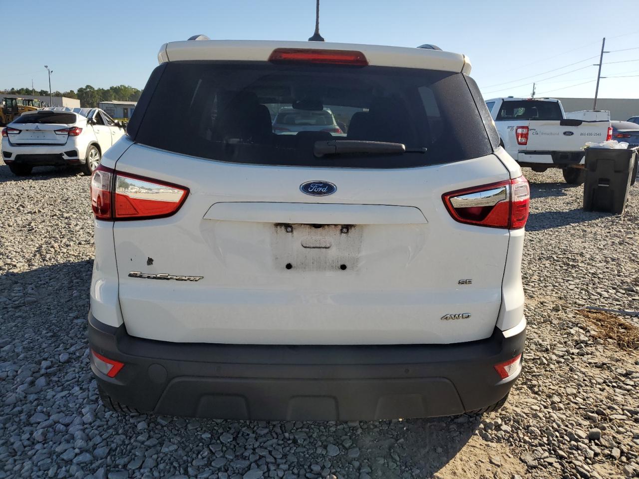 2018 Ford EcoSport VIN MAJ6P1UL1JC187240 Copart auction photo, front end damage thumbnail 6