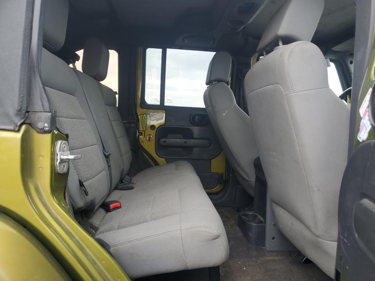 2008 Jeep Wrangler VIN 1J4GA59178L578766 Copart auction photo, burn - engine / minor dent/scratches damage thumbnail 11