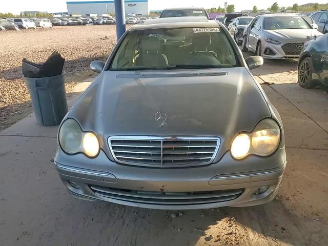 2006 Mercedes-Benz C-klasse VIN WDBRF54H76A822296 Copart auction photo, rear end damage thumbnail 11