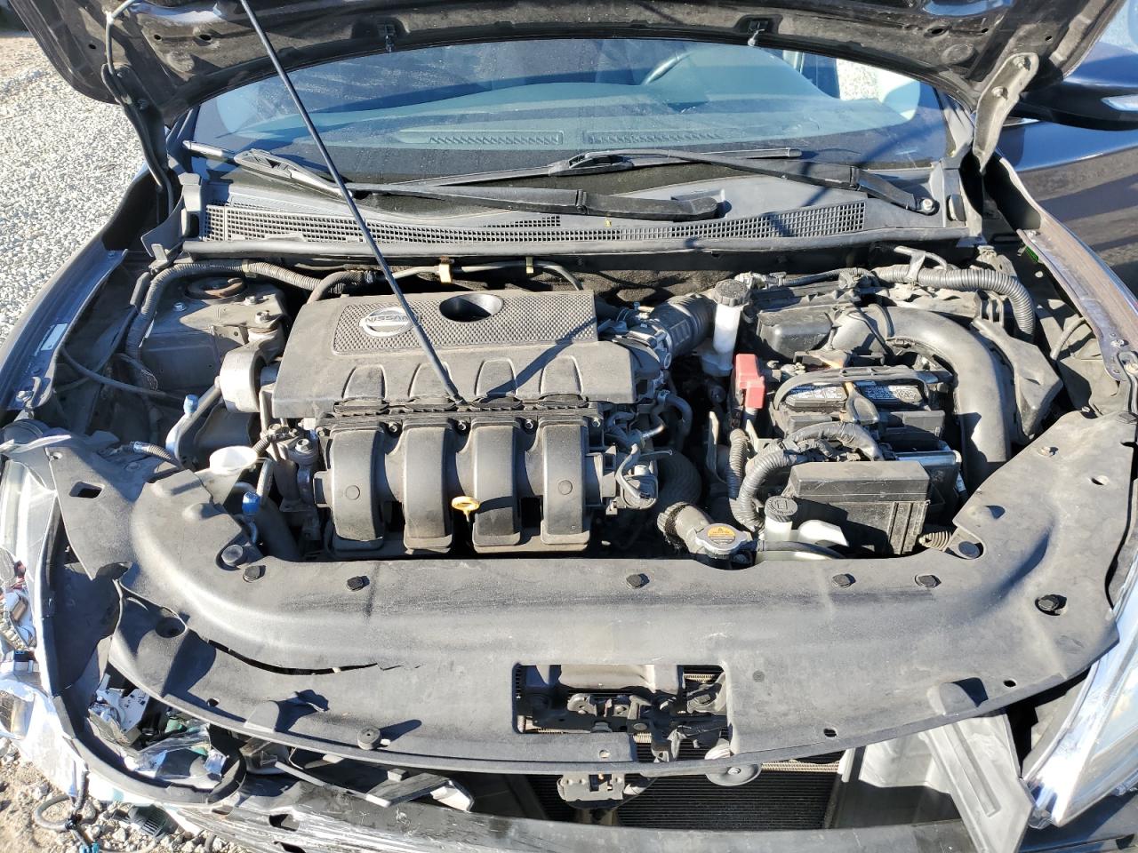 2013 Nissan Sentra VIN 3N1AB7AP9DL614771 Copart auction photo, front end damage thumbnail 11