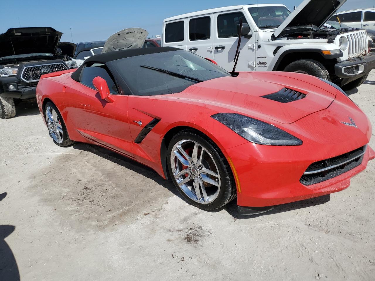 2016 Chevrolet Corvette VIN 1G1YC3D76G5103805 Copart auction photo, water/flood damage thumbnail 4