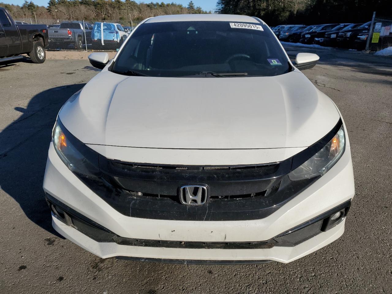2019 Honda Civic VIN 2HGFC2F8XKH603001 Copart auction photo, side / minor dent/scratches damage thumbnail 5