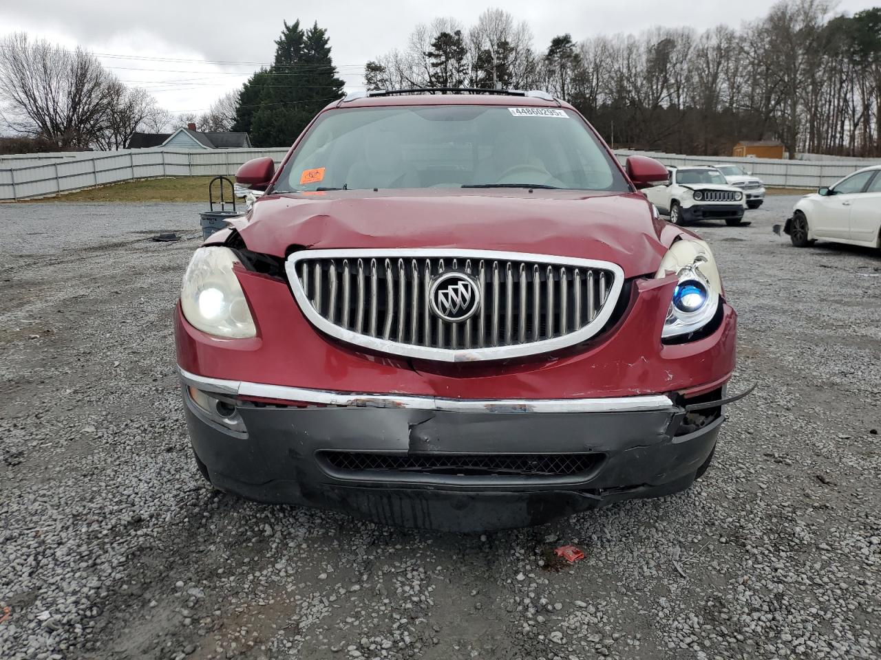 2012 Buick Enclave VIN 5GAKRCED2CJ114609 Copart auction photo, front end / side damage thumbnail 5
