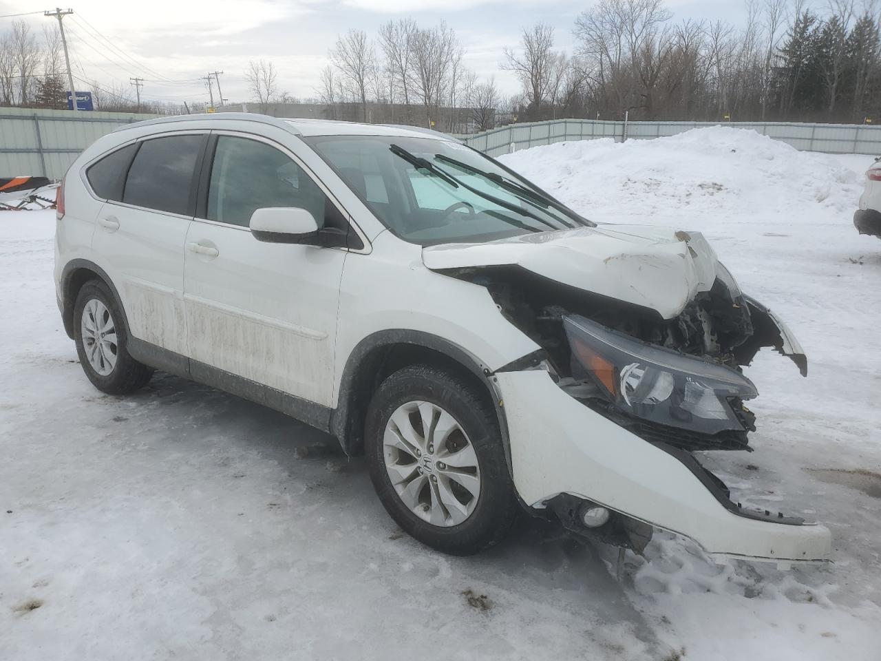 2013 Honda CR-V VIN 5J6RM4H78DL079341 Copart auction photo, front end damage thumbnail 4