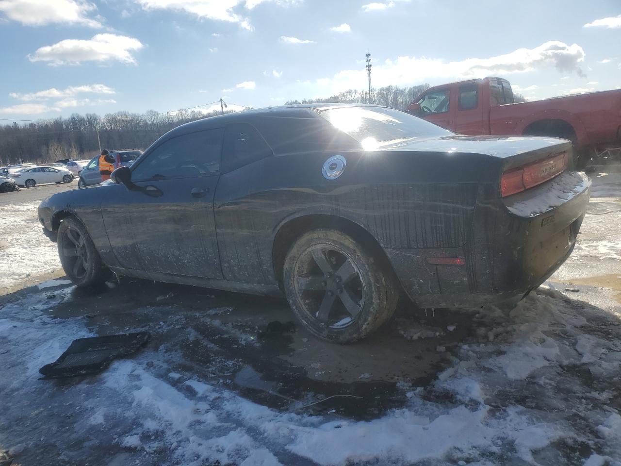 2013 Dodge Challenger VIN 2C3CDYAG3DH581589 Copart auction photo, front end damage thumbnail 2