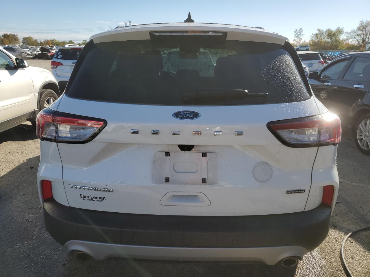 2020 Ford Escape VIN 1FMCU9DZ9LUC51915 Copart auction photo, front end damage thumbnail 6