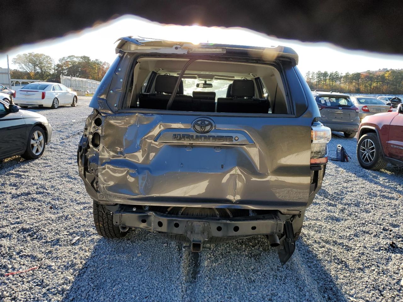 2016 Toyota 4Runner VIN JTEZU5JR5G5116700 Copart auction photo, rear end damage thumbnail 6