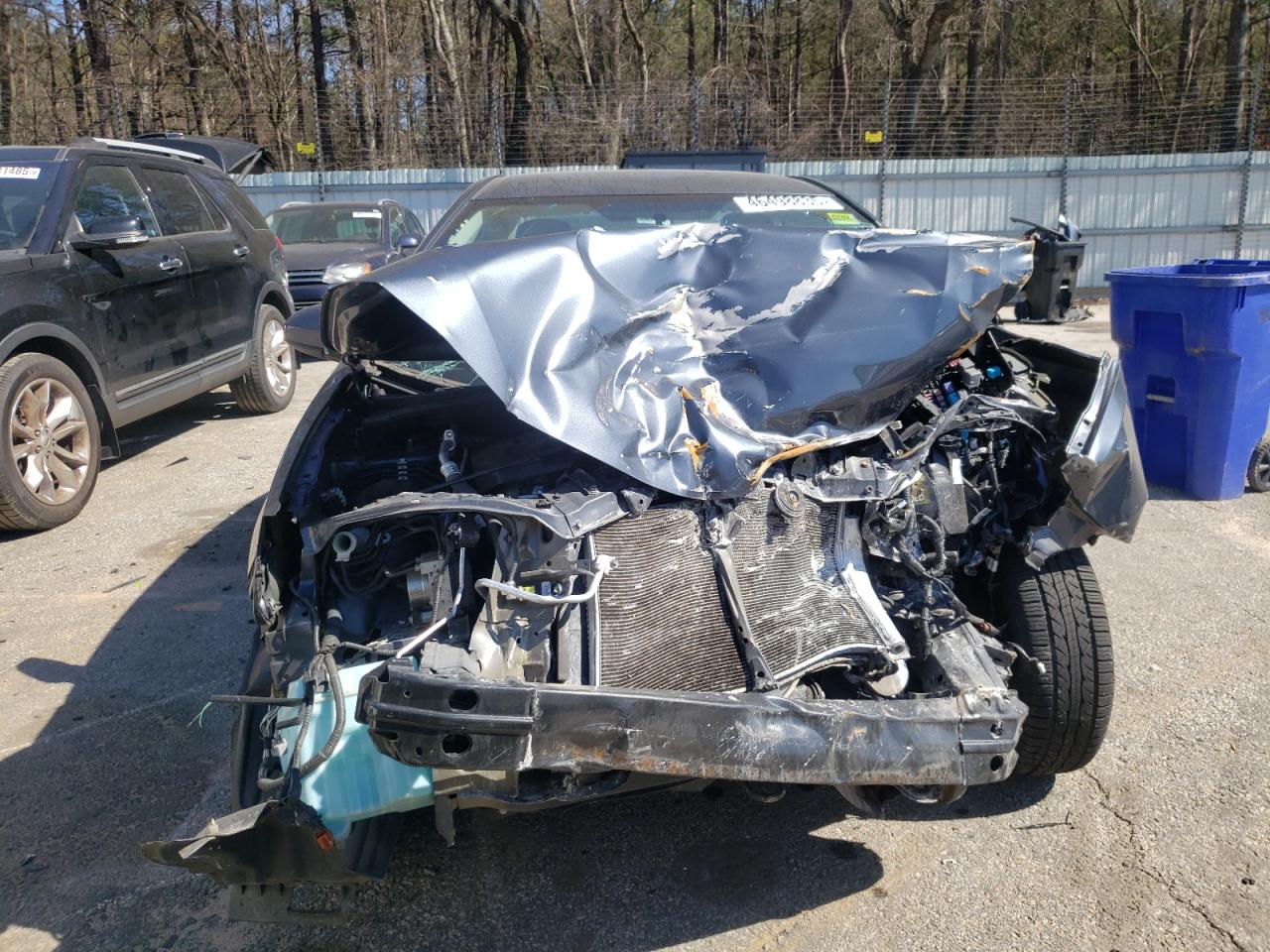 2016 Toyota Corolla VIN 5YFBURHE6GP400890 Copart auction photo, front end damage thumbnail 5