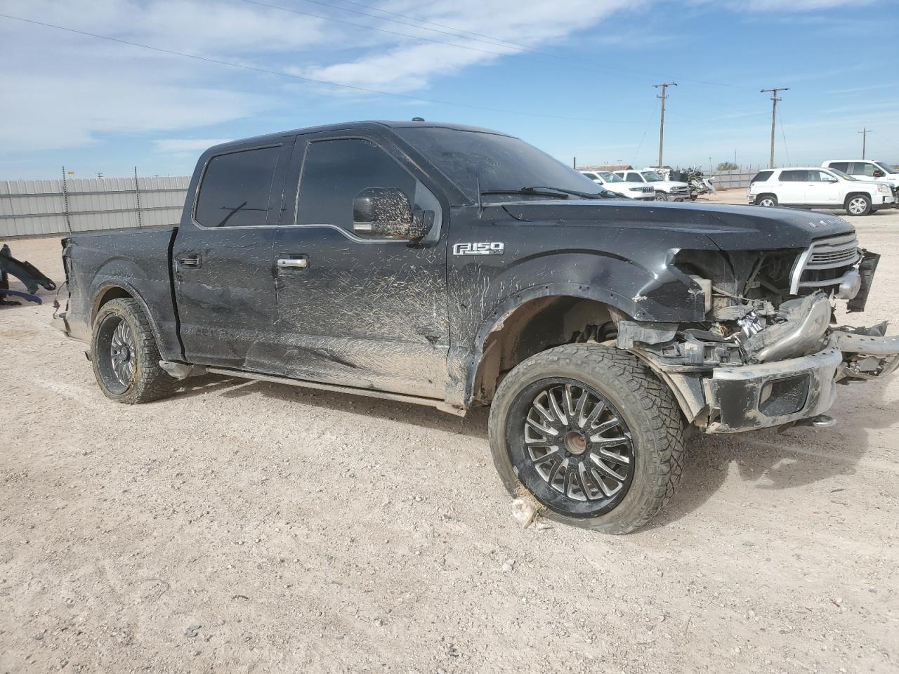 2017 Ford F-150 VIN 1FTEW1EG5HFA25548 Copart auction photo, all over damage thumbnail 4
