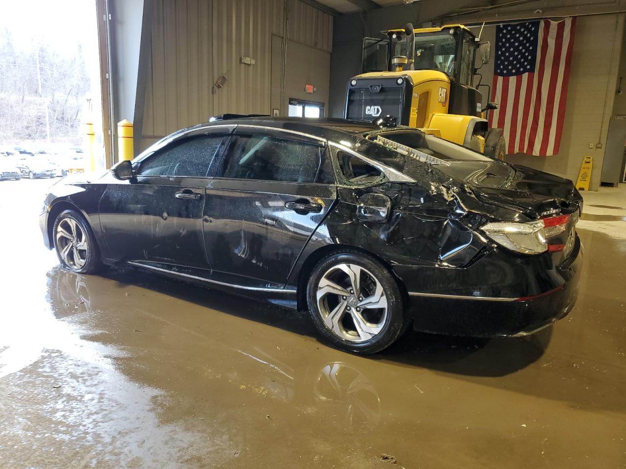 2019 Honda Accord VIN 1HGCV1F54KA120017 Copart auction photo, rear end damage thumbnail 2