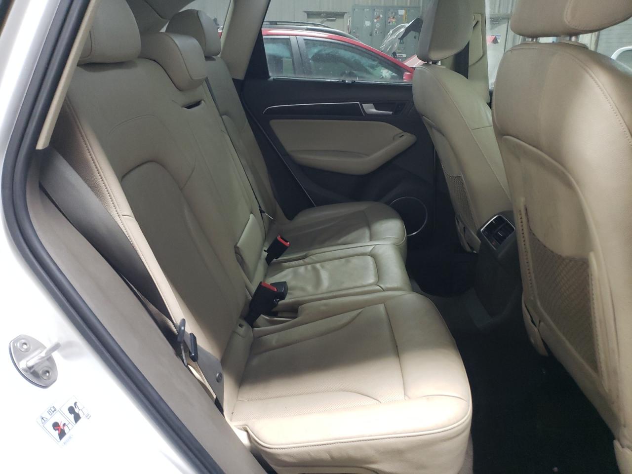 2013 Audi Q5 VIN WA1WGAFPXDA072186 Copart auction photo, front end / side damage thumbnail 10
