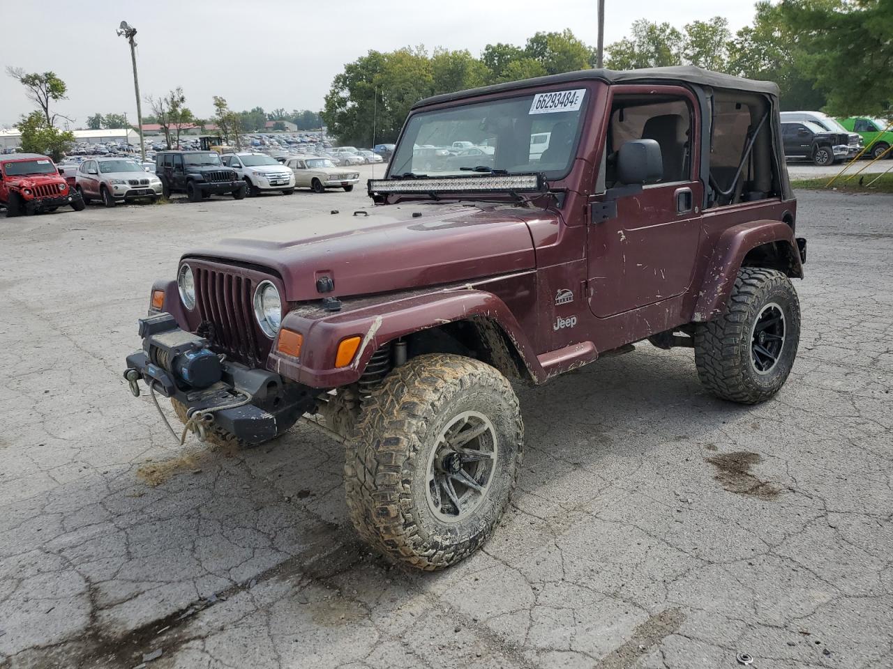 2003 Jeep Wrangler VIN 1J4FA59S43P324227