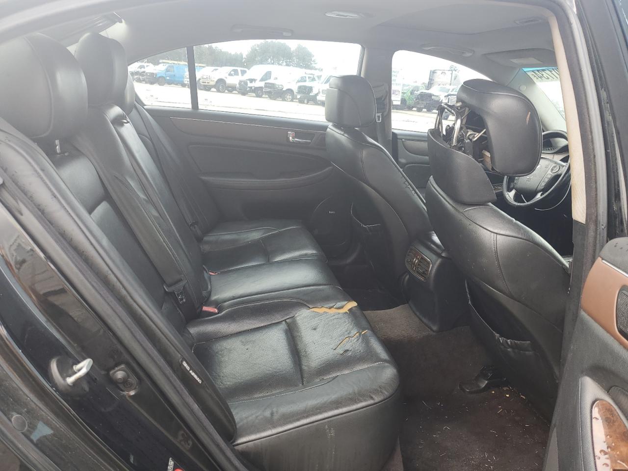 2009 Hyundai Genesis VIN KMHGC46E69U030279 Copart auction photo, front end damage thumbnail 10