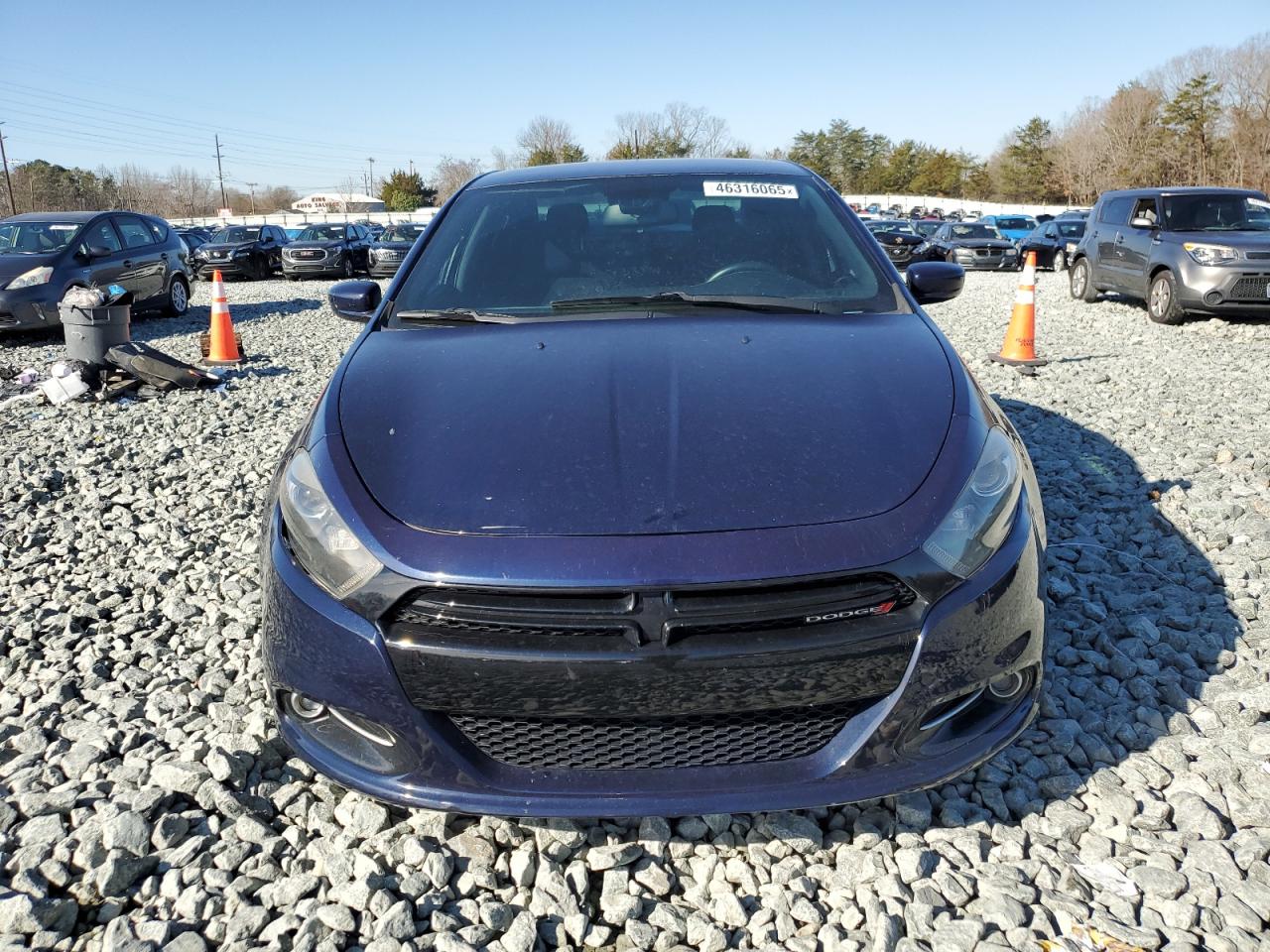 2016 Dodge Dart VIN 1C3CDFBB9GD644574 Copart auction photo, rear end damage thumbnail 5