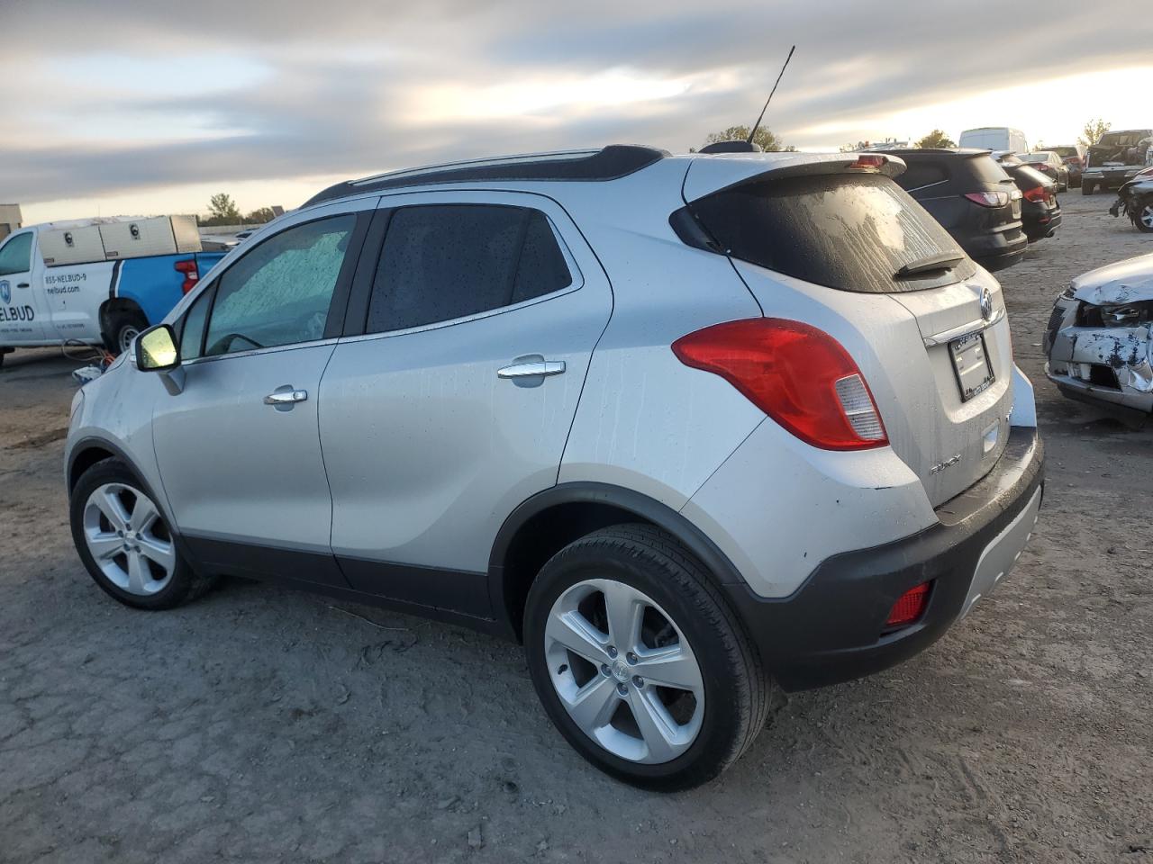2016 Buick Encore VIN KL4CJBSB3GB655556 Copart auction photo, front end / mechanical damage thumbnail 2