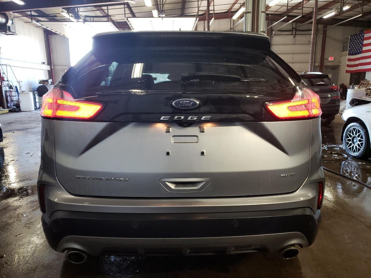 2022 Ford Edge VIN 2FMPK4K91NBA35207 Copart auction photo, front end / side damage thumbnail 6