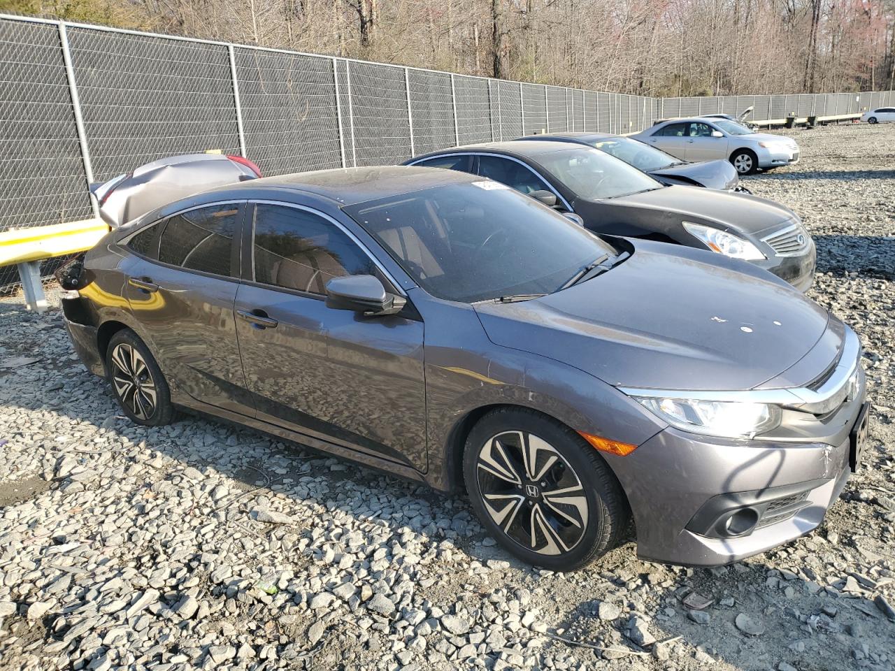 2018 Honda Civic VIN JHMFC1F33JX010358 Copart auction photo, rear end damage thumbnail 4