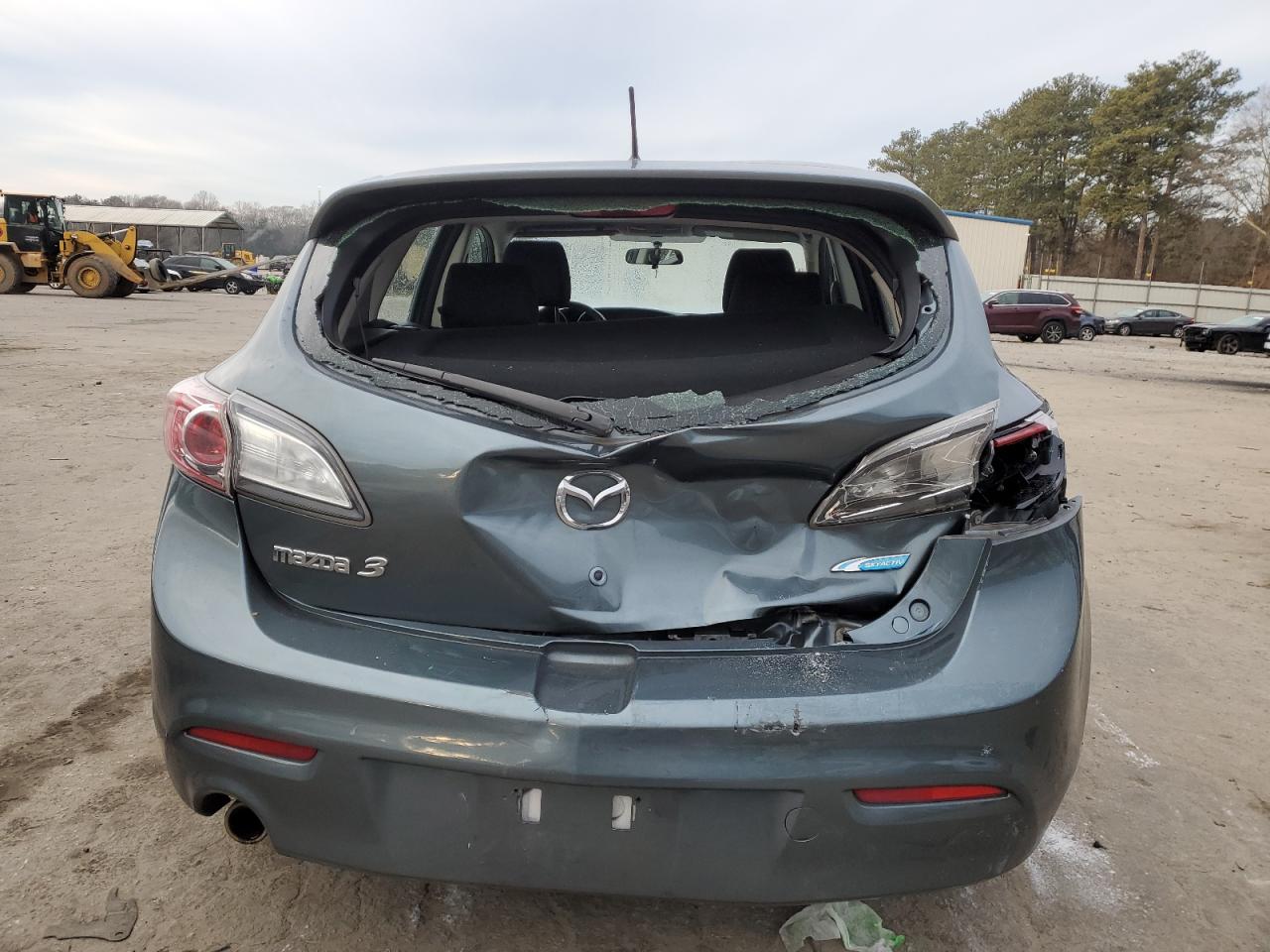 2012 Mazda 3 VIN JM1BL1L87C1541861 Copart auction photo, rear end damage thumbnail 6