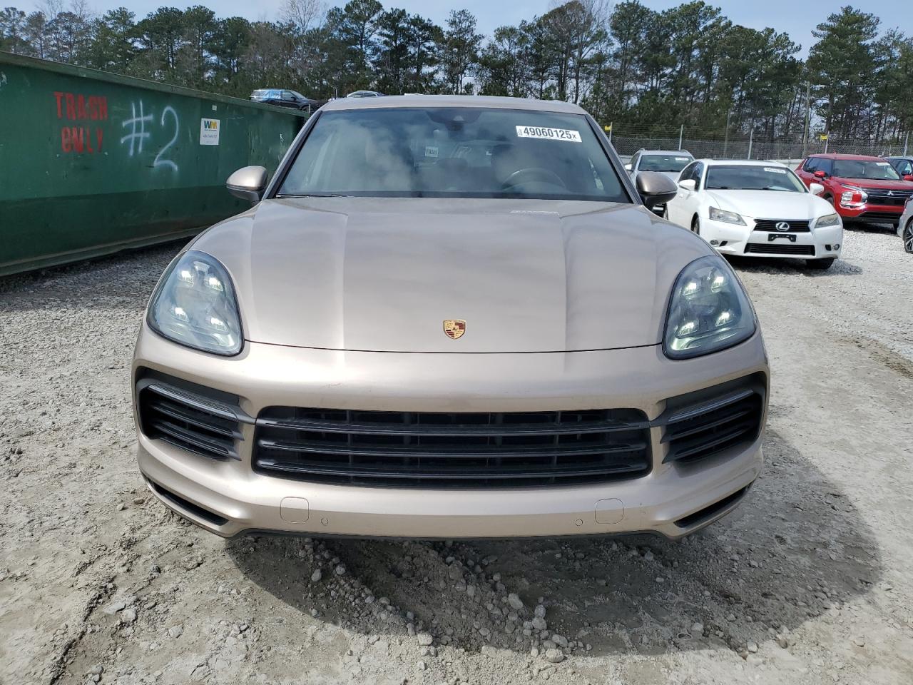 2019 Porsche Cayenne VIN WP1AA2AY3KDA12588 Copart auction photo, undercarriage damage thumbnail 5