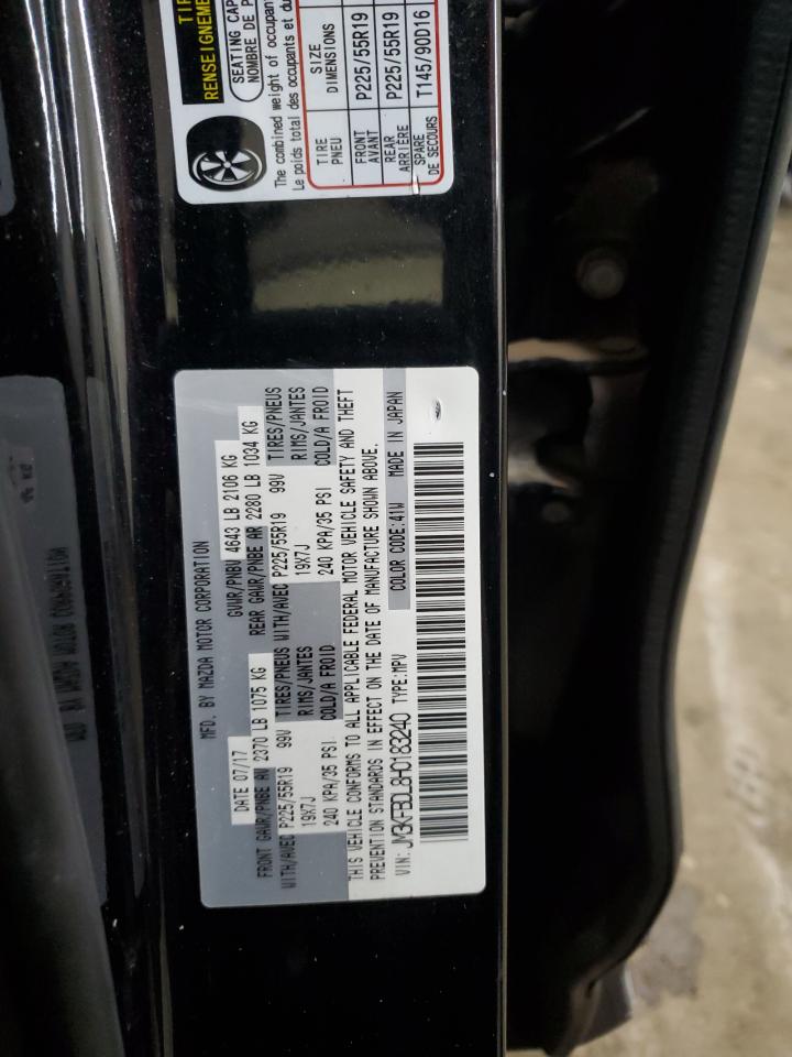 2017 Mazda CX-5 VIN JM3KFBDL8H0183240 Copart auction photo, front end damage thumbnail 14