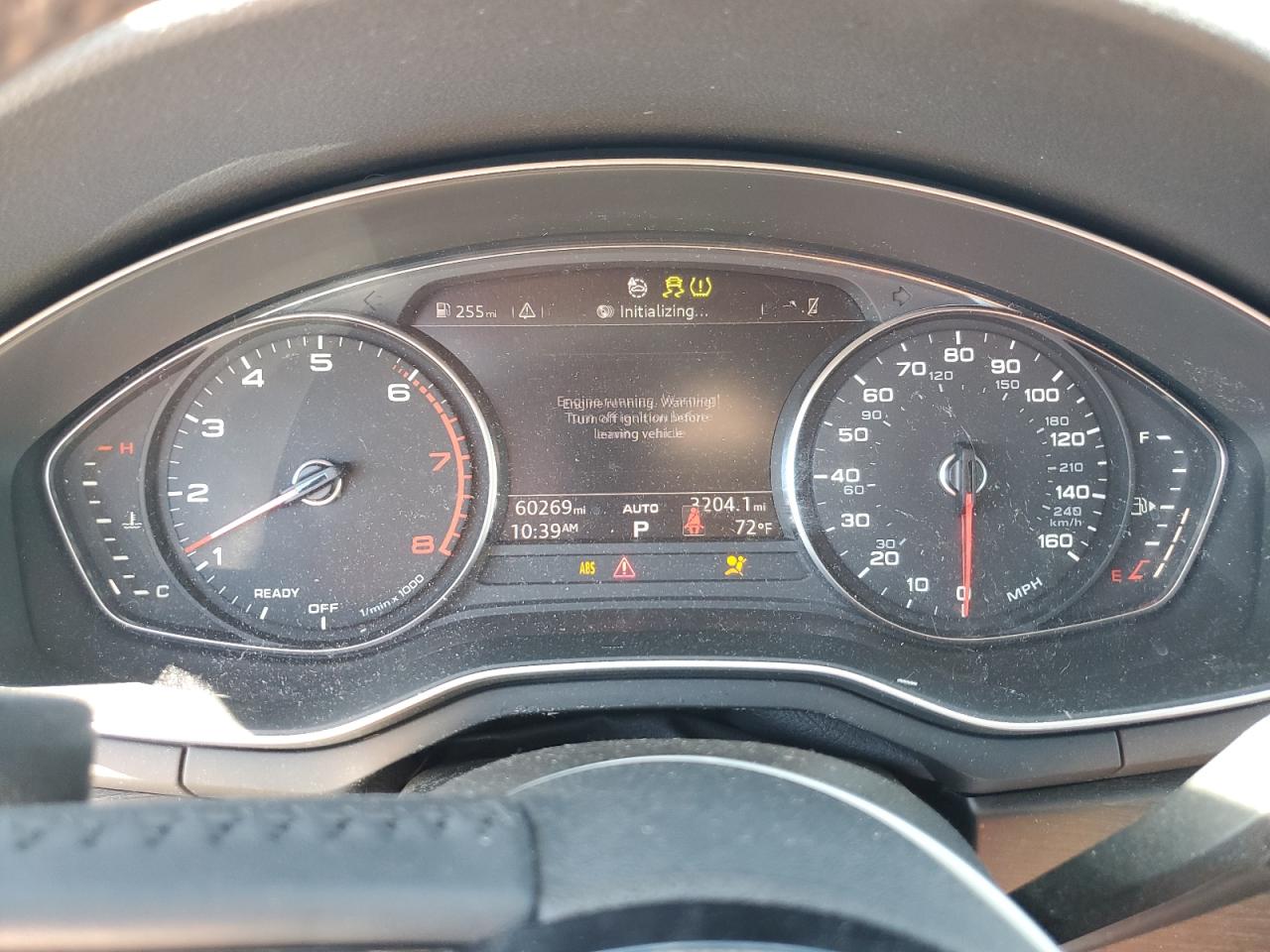 2019 Audi A4 VIN WAUGMAF40KA038020 Copart auction photo, front end / rear end damage thumbnail 9