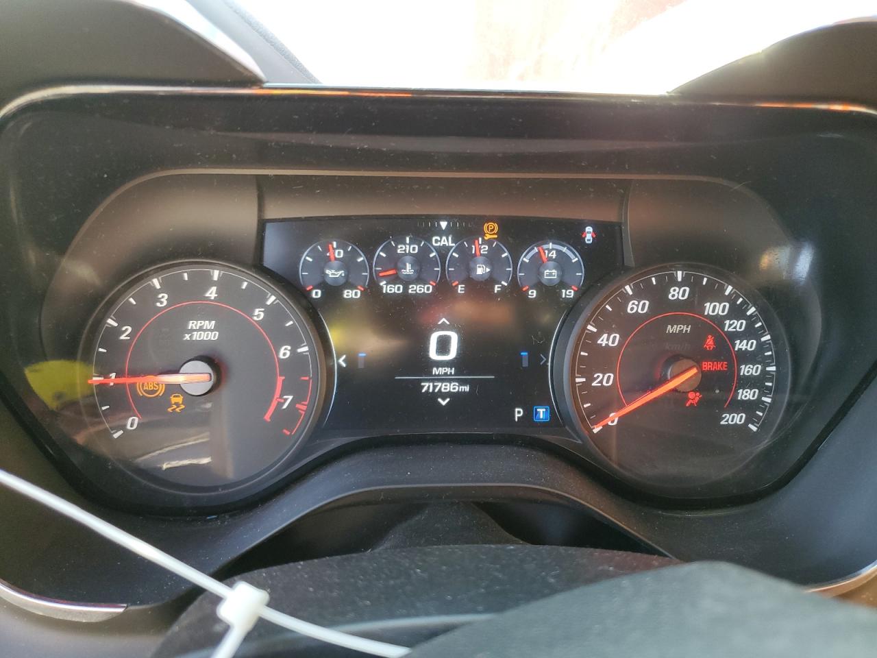 2019 Chevrolet Camaro VIN 1G1FH1R72K0106681 Copart auction photo, front end damage thumbnail 9