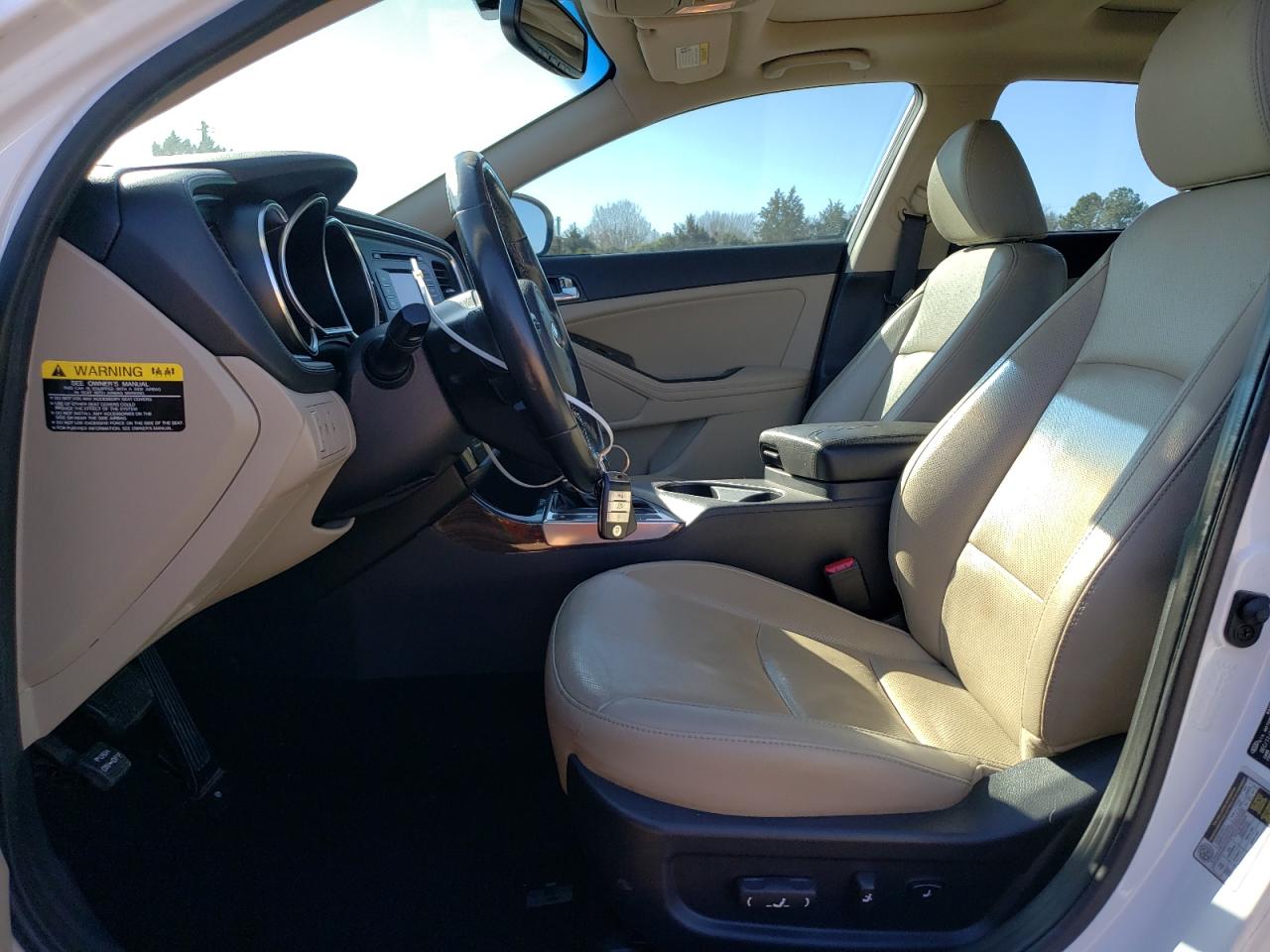 2014 KIA Optima VIN 5XXGN4A74EG296732 Copart auction photo, all over damage thumbnail 7