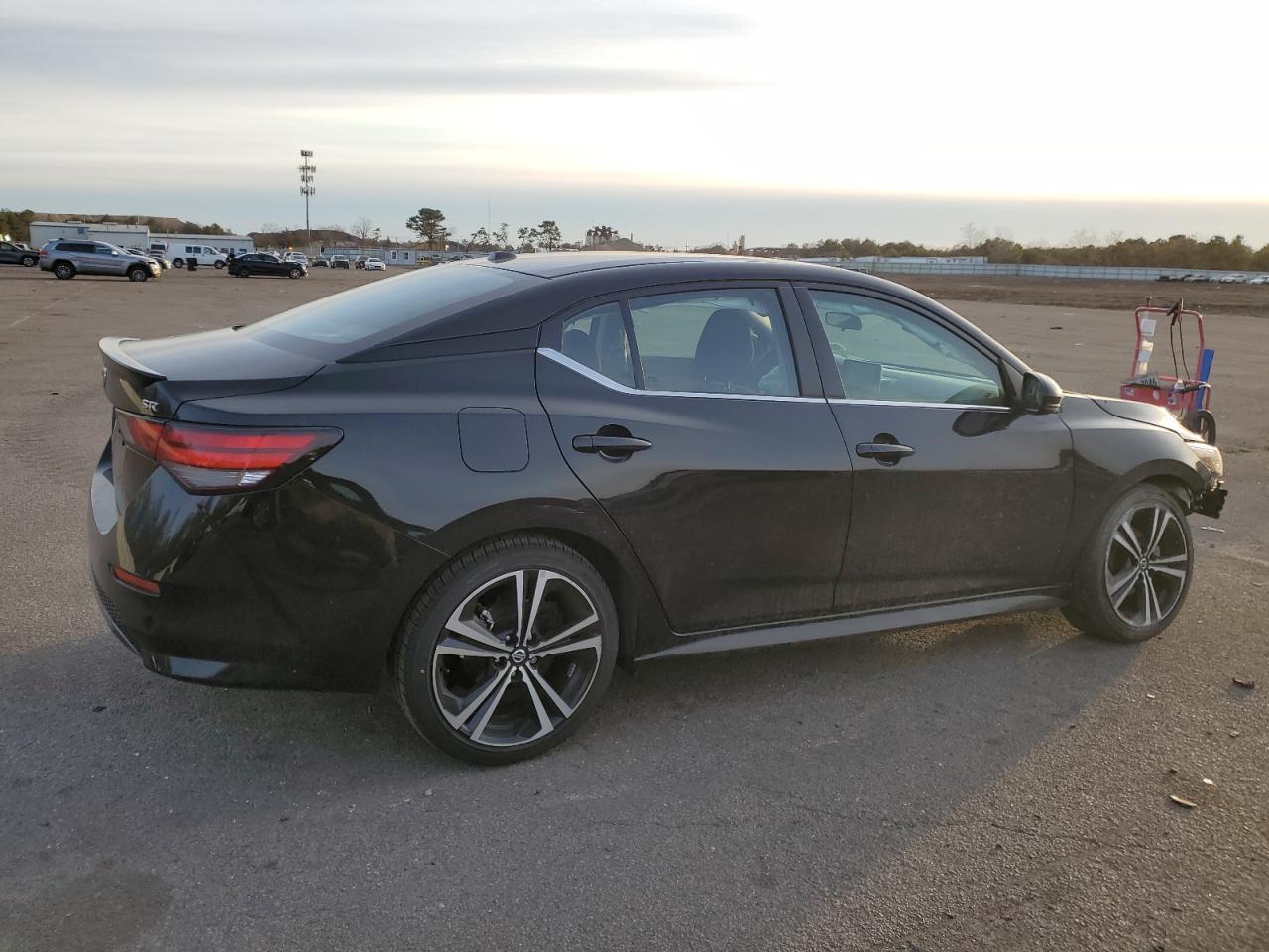 2022 Nissan Sentra VIN 3N1AB8DV1NY315585 Copart auction photo, front end / minor dent/scratches damage thumbnail 3