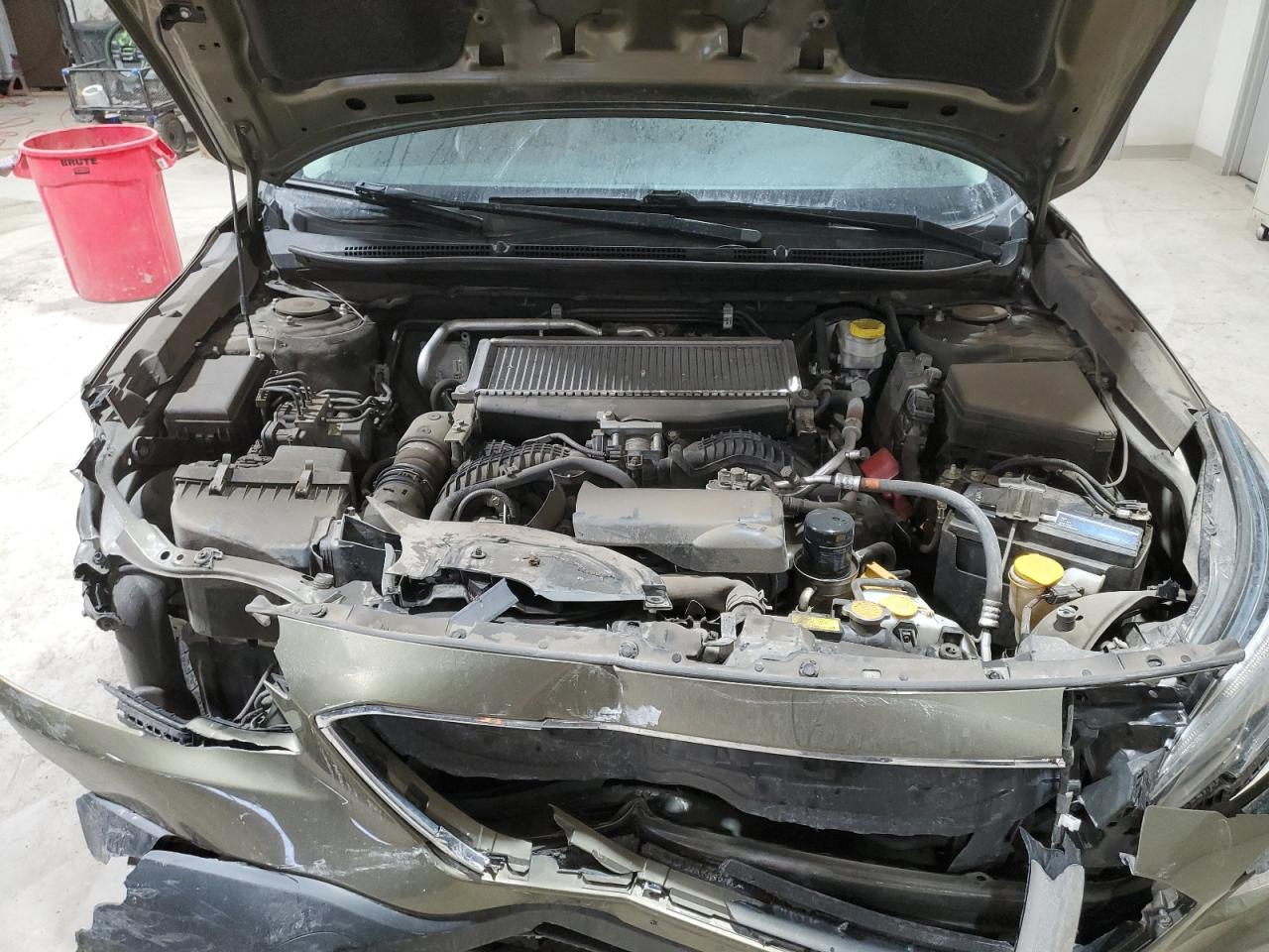 2021 Subaru Outback VIN 4S4BTGPDXM3100401 Copart auction photo, front end / side damage thumbnail 12