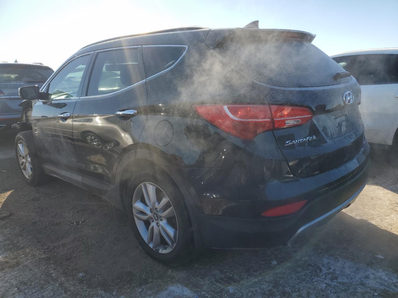 2013 Hyundai Santa Fe VIN 5XYZUDLA8DG110270 Copart auction photo, front end damage thumbnail 2