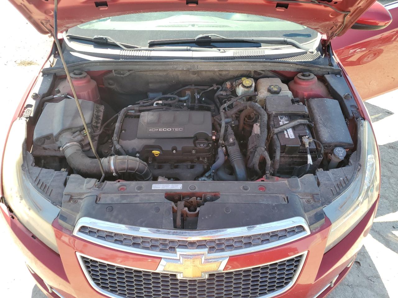 2011 Chevrolet Cruze VIN 1G1PG5S97B7175626 Copart auction photo, all over damage thumbnail 12